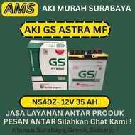 Aki Mobil GS Astra NS40Z Aki Basah (GS HYBRID) 12V / 35 Ah