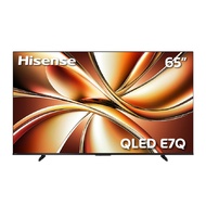 [จัดส่งพร้อมเชื่อมต่อสัญญาณ]HISENSE ทีวีคิวแอลอีดี 65 นิ้ว (4K QLED VIDAA) 65E7Q จัดส่งโดย HomePro