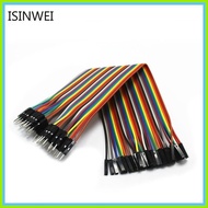 40pcs In Row Dupont Cable 20cm 2.54mm 1pin 1p-1p Female To Male Jumper Wire