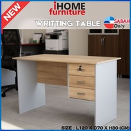 iHOME FURNITURE SABAH 🔥READY STOCK 🔥WRITING TABLE W/ DRAWER / MEJA TULIS DENGAN LACI / STUDY TABLE /