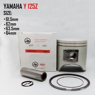 piston and ring set y125z racing 61.5-64mm