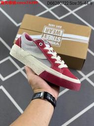 Vision Street Wear X Odd Cirkus 聯名款 經典復古黑色翻毛皮帆布低筒休閑 滑板