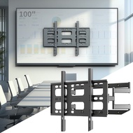 UNHO TV Wall Bracket Swivel Tilt TV Wall Mount Full Motion TV Bracket for 40-100 Inch Flat/ Curved T