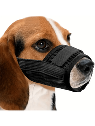 透氣狗嘴罩,狗狗口腔配件,簡易防咬/防吠,可飲水並防止隨意進食,口罩