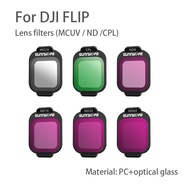 For DJI FLIP Lens Filters For DJI FLIP Photograph the Filter Mirror Filter For DJI FLIP Camera Acces