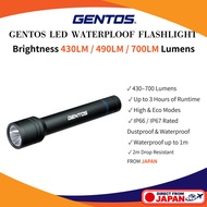 GENTOS STELLA LED Waterproof Flashlight 430LM / 490LM / 700LM IP66 IP67