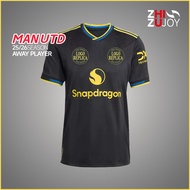 26 Season EPL Manchester United football Jersey Player issue - custom name(2 Away)S-4XL Jersi
