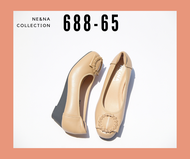 รองเท้าเเฟชั่นผู้หญิงเเบบคัชชูส้นเตารีด No. 688-65 NE&amp;NA Collection Shoes