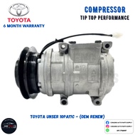 ✅6 Month Warranty✅ Toyota Unser (10PA17C) Car Aircond Compressor (Oem Renew)