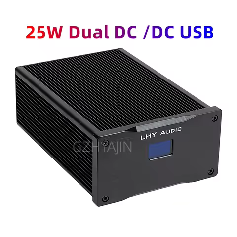 LHY AUDIO 25W dual DC5V with usb decoding routing audio DC voltage regulator linear hifi fever power