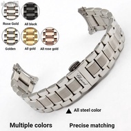 Chopard Strap Steel Band Chopard Chopard Bracelet Watch Accessories Silver|Happy Diamond Mechanical 