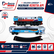 Mainan Kereta Api Indonesia (Handmade) CC 206 HUT KAI 79 gerbong HUT 79 - Detail Realistis Kualitas