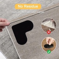 Non Slip Rug Tape Reusable Rug Pad Gripper for Area Rugs Dual Sided Adhesive Rug Sticker For Daily [