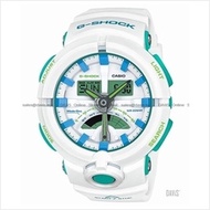 CASIO GA-500WG-7A G-SHOCK ana-digi White Green Series resin strap SC