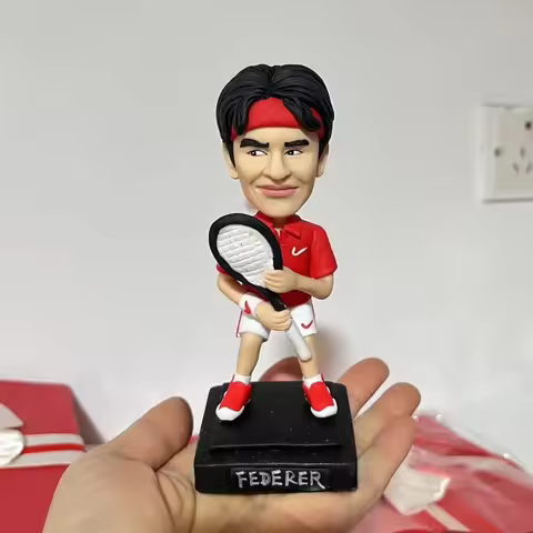 Custom Bobblehead Roger Federer Dolls Tennis Figurines