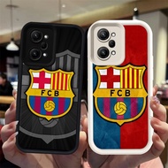 N135 Barcelona Black and White Silicone Casing for Xiaomi POCO M6 M7 X7 F5 X5 F6 Pro 5G Case