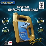 MORRISON 15W-40 SN/CJ4 MINERAL 4 LITER