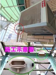 日立窗型冷氣 集水盒  止水橡膠 日立冷氣機 日立 排水槽組合 止水橡膠