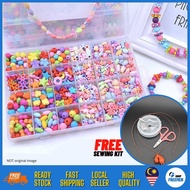 520 Pcs Pop Beads Girls DIY Jewelry Making Kit Creative DIY Crafts for Girls Free Sewing Kit