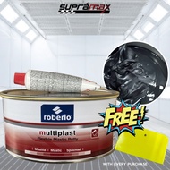 ROBERLO MULTIPLAST FLEXIBLE PLASTIC PUTTY / SIMEN Plastik /SIMEN KERETA - 1KG