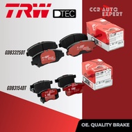 TRW Premium ผ้าดิสเบรค หน้า หลัง Honda CR-VCRV 2.02.4 gen2 ปั 2002-2006 ซีอาร์วี DTEC GDB 3325 DT
