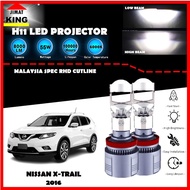 NISSAN X-TRAIL 2016 LED Headlight Lampu LED Kereta Car LED Mini Projector H11 LED Headlight Projecto