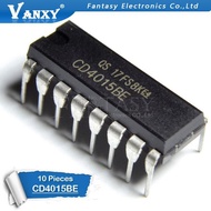 10PCS CD4015BE DIP16 CD4015 DIP 4015BE DIP-16 new and original IC