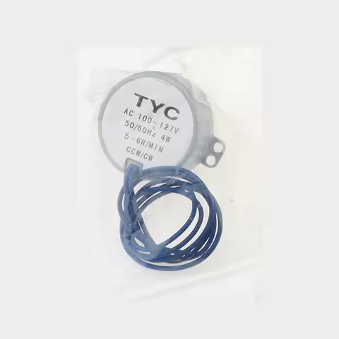 TYC50 TYJ50 50TYZ Synchronous Motor AC 100-127V 4W CW/CCW Permanent Magnet Motor for Display Rack Sh