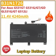 New Replacement Laptop Battery B31N1726 11.4V 4240mAh For Asus G531GT G531G/GT/GD GL531G/GT G512LI 0