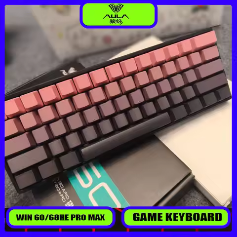 Aula Win 60/68He Pro MAX Magnetic Switch Keyboard 8000Hz Wired Custom Hot Swap RGB Rt Metal Position
