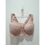Si bra size 36 80/85 C D pink lace