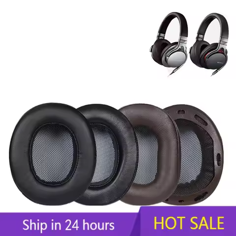Replacement Earpads Earmuff Cushion for sony MDR-1R MK2 1RBT 1ADAC MDR-1A 1ABT Protein Softer Leathe