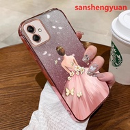 Casing samsung a05 samsung a05s samsung a15 samsung a25 samsung a35 phone case features a soft gold edged glossy transparent shock absorber protection bumper SFBYNS