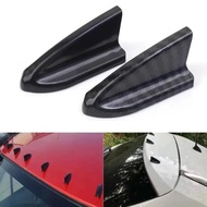 Universal Rear Roof Shark Fins Spoiler Wing Kit Car Roof Spoiler Bumper Spoiler Shark Fin Diffuser V