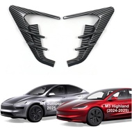 Goodangie00 2Pcak Side Camera Indicator Protection Cover HW4.0 Decoration Compatible with Tesla Mode