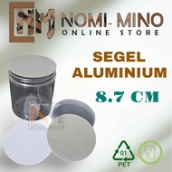 SEGEL SEAL ALUMINIUM FOIL BOTOL PET DIAMETER 8.7 CM