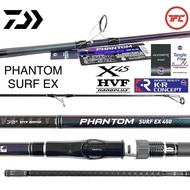 DAIWA Phantom surf EX 450 ( 15 feet ) 480 ( 16 feet ) Surf Rod Made in Vietnam