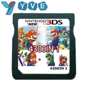 YVE Video Game Card, Best Gifts 4300 in 1 Game Cartridge Card, Various Funny Interesting R4 Memory Card for DS NDS 3DS 3DS NDSL