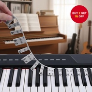 Five Line Music Stick For Trimmable 61-Key Piano Keyboard Silicone Beginner's Note Guide