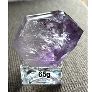 Natural Bolivia Amethyst Freeform Block High Transparency Rainbow 🌈 65g