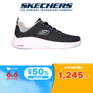 Skechers สเก็ตเชอร์ส รองเท้าผู้หญิง Women Shoes - 150022-BKMT Air-Cooled Memory Foam Engineered Knit, Machine Washable, Vapor Foam, Vegan