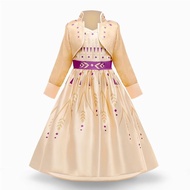 Xie Costume dress princess anna children dress princess anna dress frozen