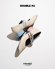 MJ DOUBLE รองเท้าส้นสูง แมรี่เจน ( MADE TO ORDER 14-20 DAY )