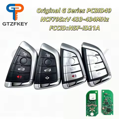 Proximity Car Remote Key OEM PCB N5F-ID21A ID49 433-434MHz for BMW G01 G02 G08 G11 G30 G31 G32 3 5 6