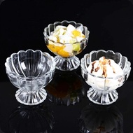 Cafe Resaurant Transparent Ice Cream Beverages Drinking Milkshake Cup Glass
