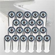 20-pack Galvanized Steel Conveyor Roller, Unpowered Conveyor Belt Replacement Rollers Dia 25 32 38 5