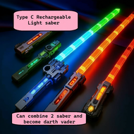 STAR WARS Light Saber Up Saber,Dual Light Sword 7 Colors Changeable with 3 Mode Sound