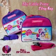 My little pony 2 in 1 Sling Bag (Ice Flower Zipper) / my little pony Sling bag / my little pony bag