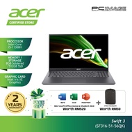 Acer Swift 3 SF316-51-56QK  (I5-11300H/8GB DDR4)512GB SSD/Intel Iris Xe Graphics/W11/Office Home &amp; Student