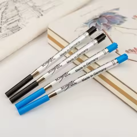 German SCHMIDT Refill P900M Ballpoint Pen Cartridge G2 Standard Neutral Pen Schmidt Black 888 F M 0.